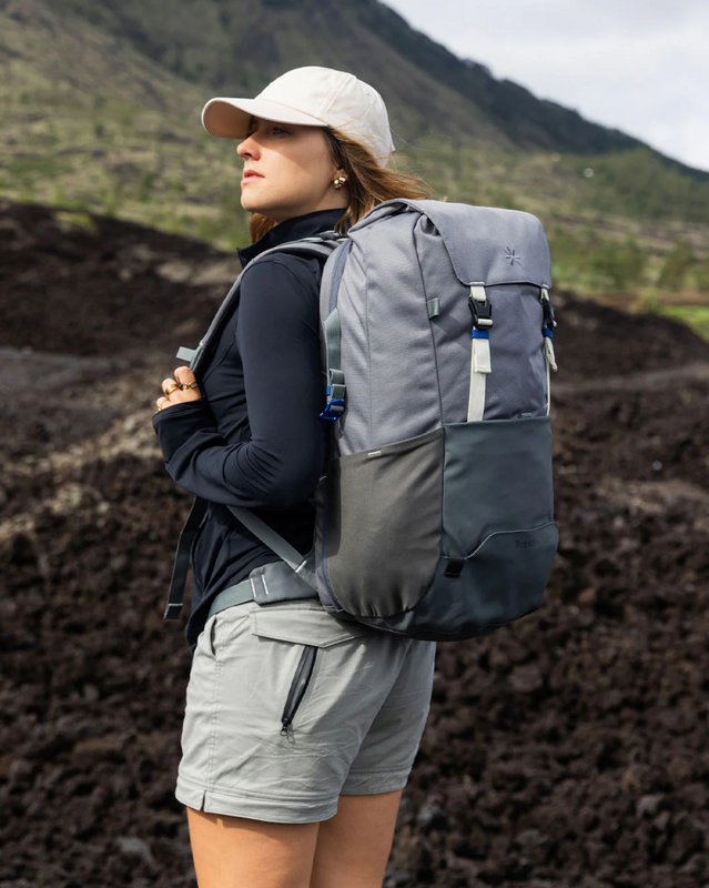 Shell Backpack Ash Grey