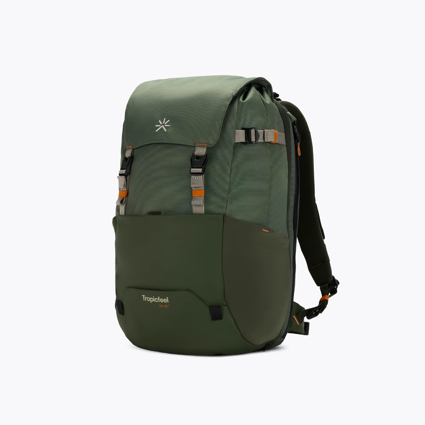 Shell Backpack Bronze Green –