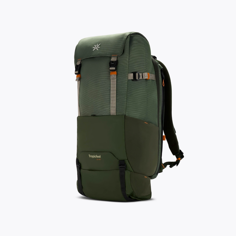 Shell Backpack Bronze Green