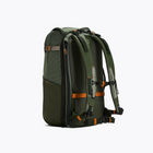 Shell Backpack Bronze Green