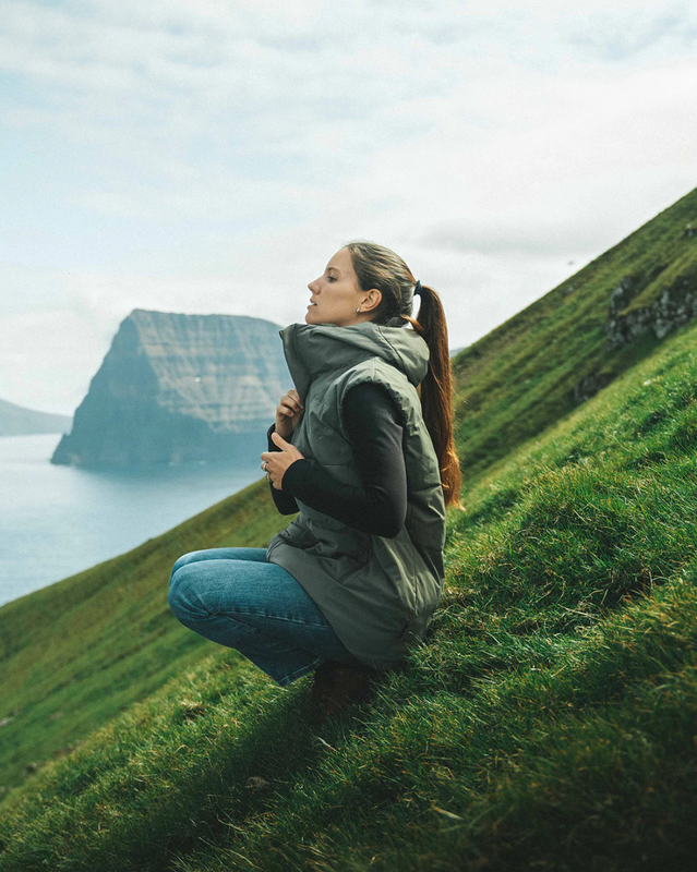 NS60 Extendible Vest Leaf Khaki (UNISEX)